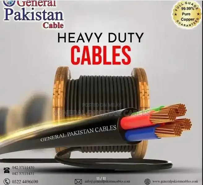 25mm 4-Core Copper Power Cable - Multi-Purpose Electrical Wiring