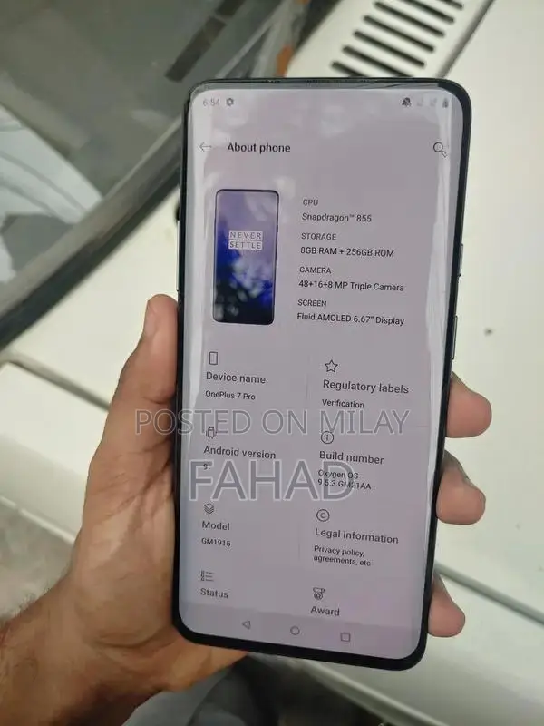 OnePlus 7 Pro Flagship Smartphone - 8GB RAM, 256GB Storage