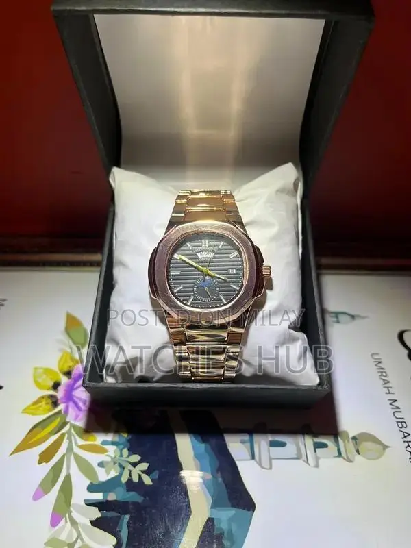 Automatic Day-Date Budget Watch with Classic Design