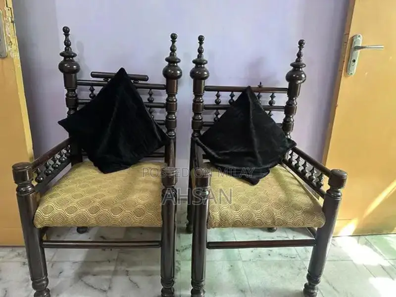 Velvet Chairs and Sofa Living Room Furniture Set