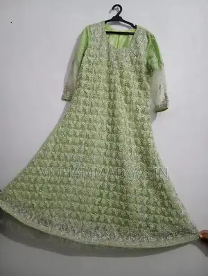 Farok Net Maxi Sara Hand Work Fabric