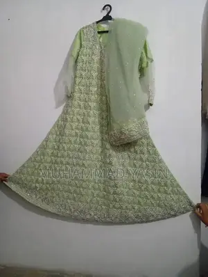 Farok Net Maxi Sara Hand Work Fabric