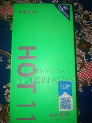 Infinix Hot 11 Smartphone - 4GB RAM, 128GB Storage