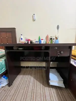 Brown Study Table for Home or Office Workspace