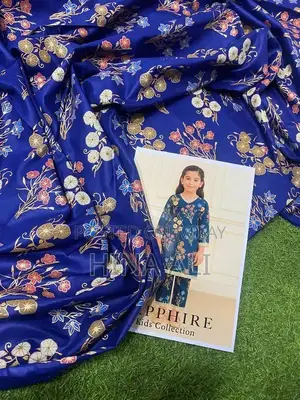 Sapphire Lawn Kids Two-Piece Printed Clothing Set