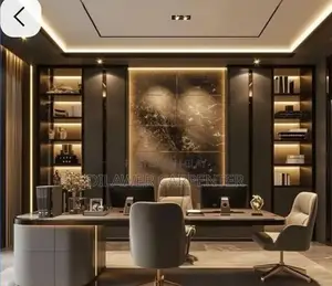 Photo - Office Furniture Set: Background and Table Design