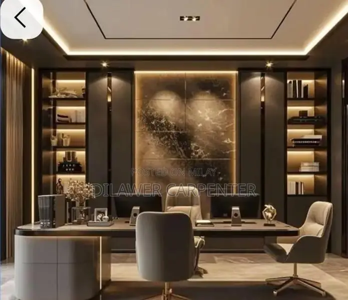 Office Furniture Set: Background and Table Design