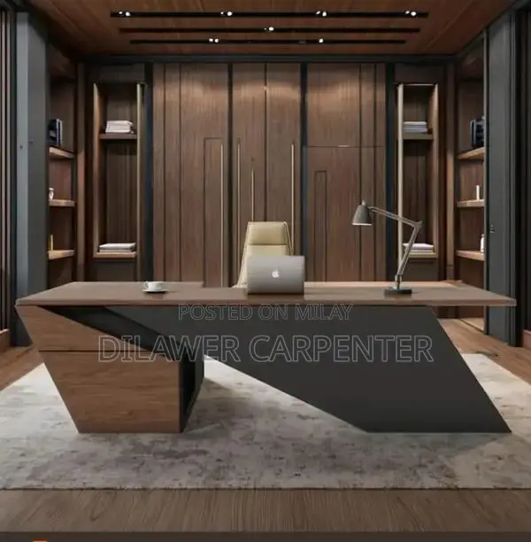 Office Furniture Set: Background and Table Design