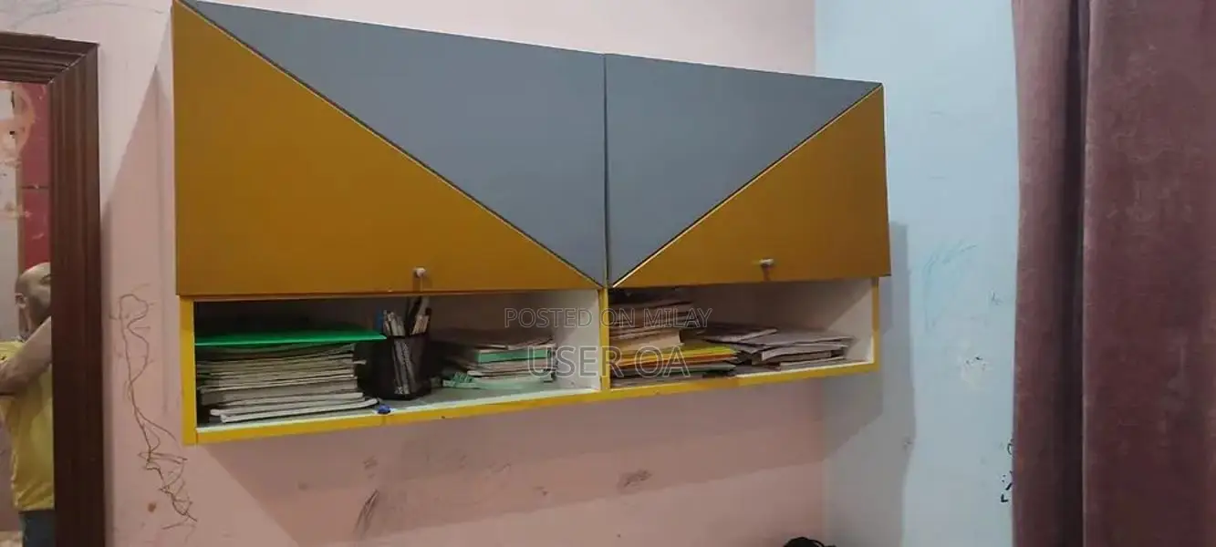 Kids Study Table with Storage Shelf - Home Learning Furniture