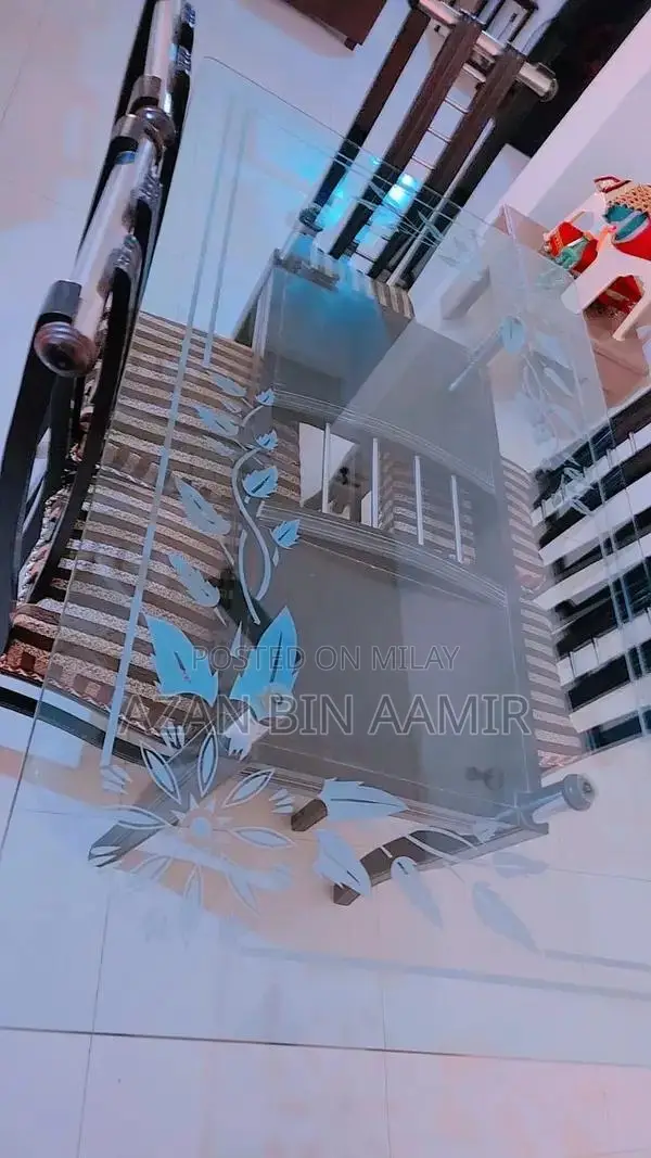 Rustic Handcrafted Wooden 6-Seater Dining Table