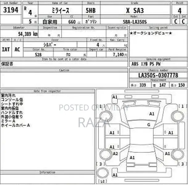 4-Door Home-Use Car with Original Grade Total