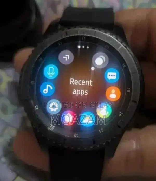 Samsung Gear S3 Frontier Smartwatch - Excellent Condition with Accesso