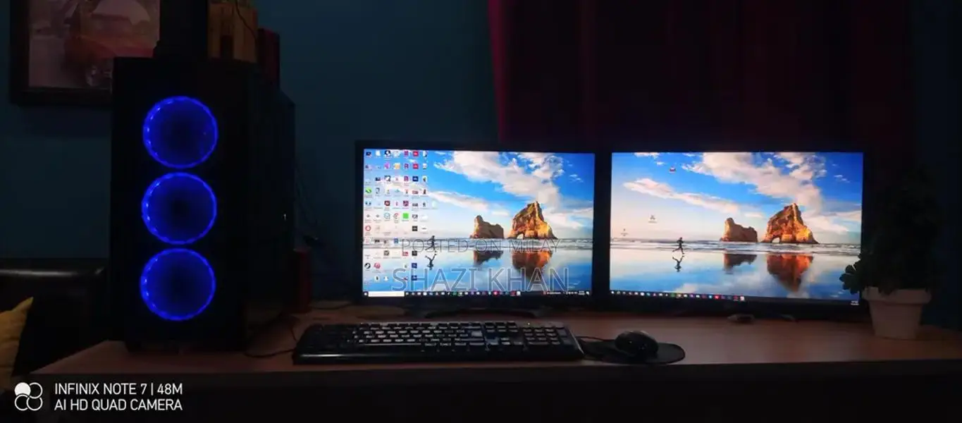 High-Performance Desktop PC for Graphic Design and Video Editing