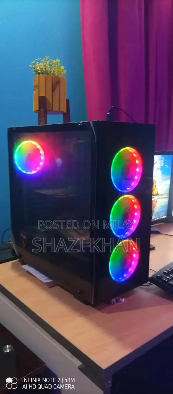 High-Performance Desktop PC for Graphic Design and Video Editing