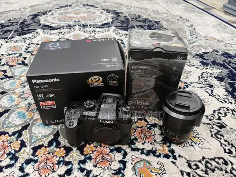 Panasonic Lumix GH5 Mirrorless Camera with 8-18mm Lens