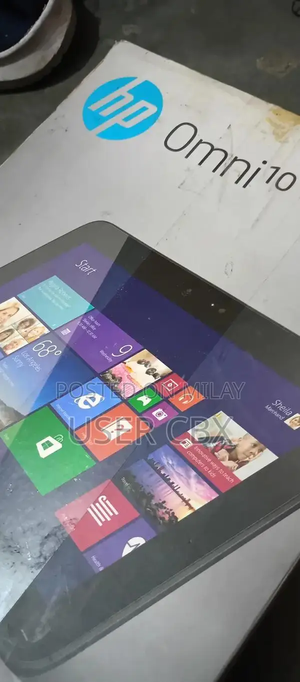 HP Omni 10 Windows Tablet - 10.1" Touchscreen Portable PC