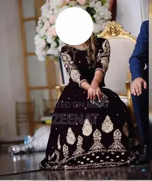 Merjenta Micro Velvet Bridal Lehnga Choli with Golden Embroidery