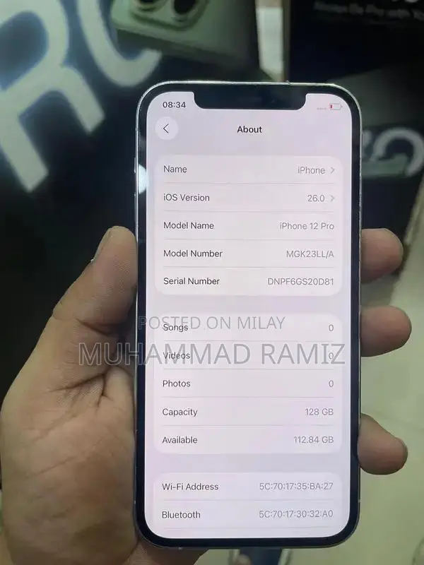 Apple iPhone 12 Pro 128GB Pristine Condition Unlocked Smartphone