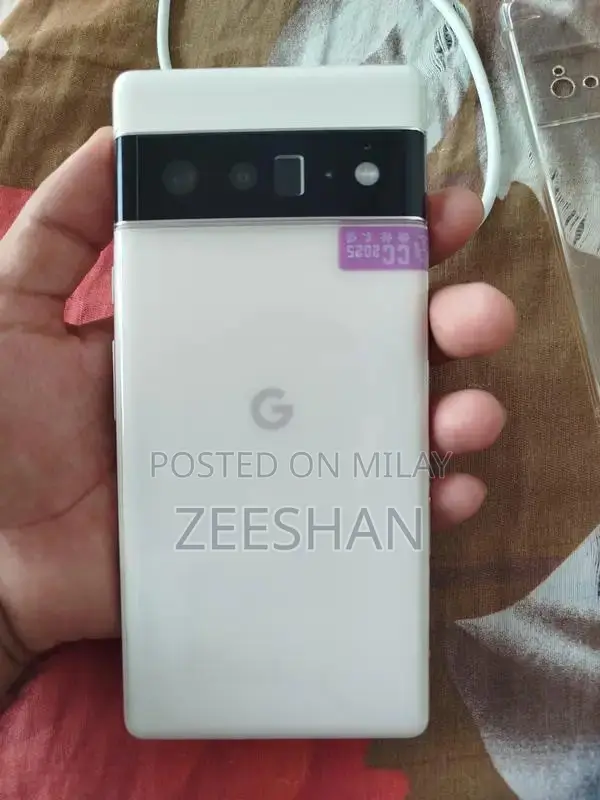 Google Pixel 6 Pro Smartphone - White, 12GB RAM, Pristine Condition