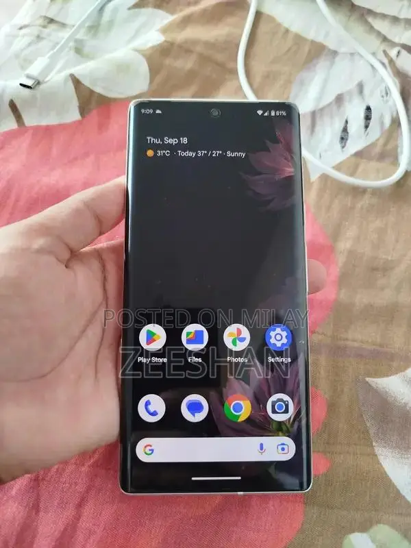 Google Pixel 6 Pro Smartphone - White, 12GB RAM, Pristine Condition