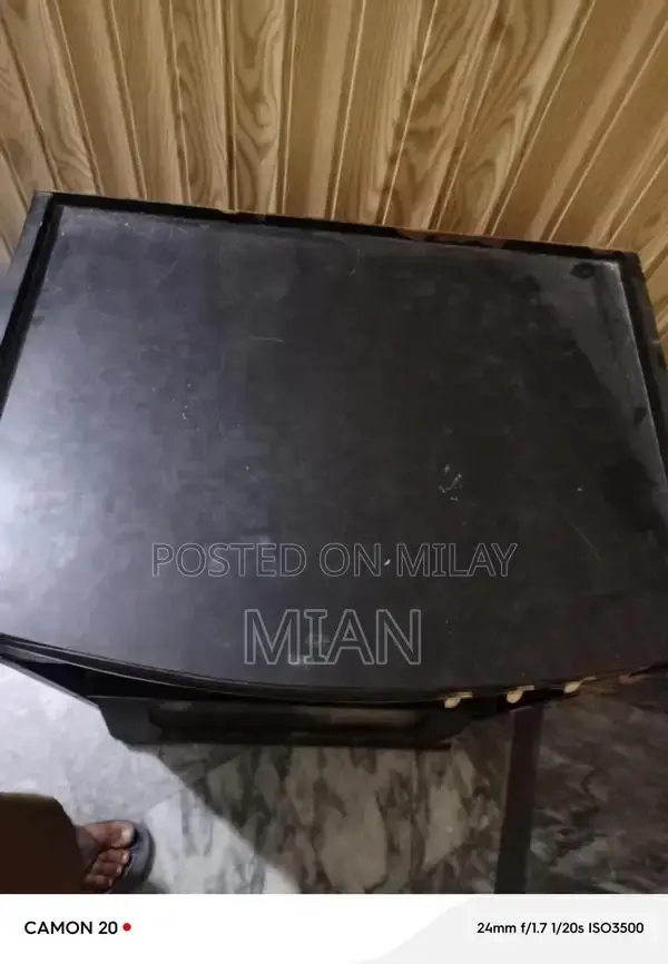 Wooden Drawer Storage Cabinet with Glass Shelves