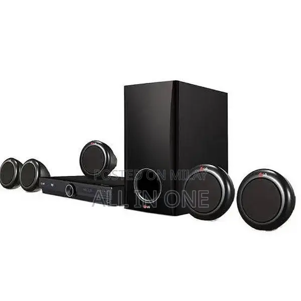 LG 5.1 Channel Home Theater Sound System with DVD and USB