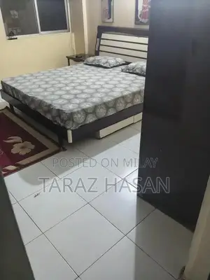 King Size Bedroom Set with Bed Frame, Tables, and Armoire