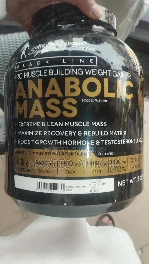 Anabolic Mass Supplements Protein Powder Bundle