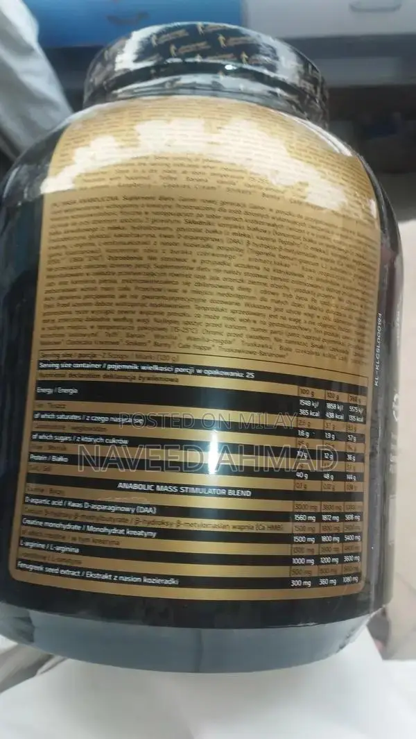 Anabolic Mass Supplements Protein Powder Bundle