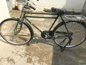 Medium Size Bicycle with Lock in Good Condition