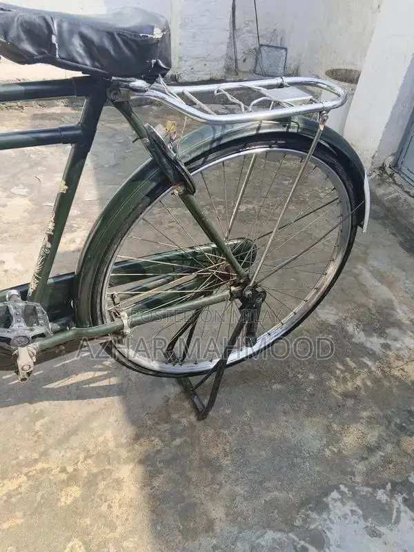 Medium Size Bicycle with Lock in Good Condition
