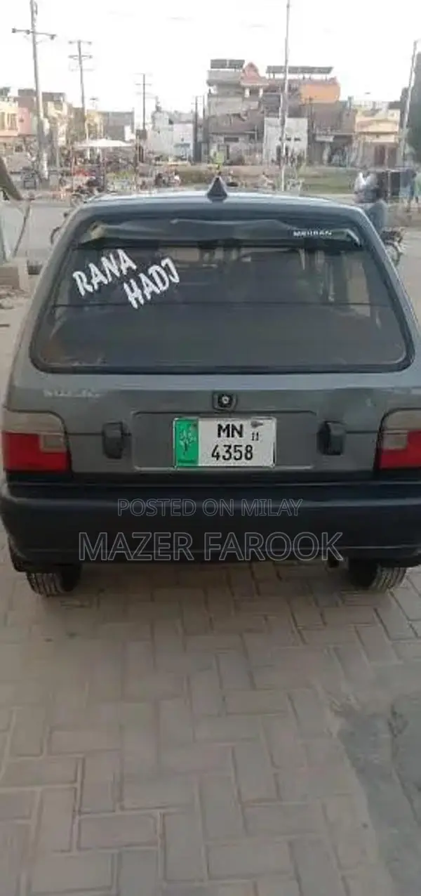 Suzuki Mehran VX 2011 - Well-Maintained Compact Sedan