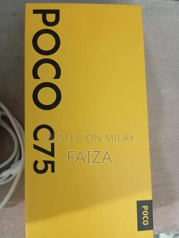 Poco C75 Smartphone Compact Design Low Usage Device