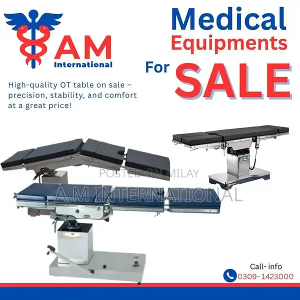 Electric Motorized Surgical Operating Table with Remote Control