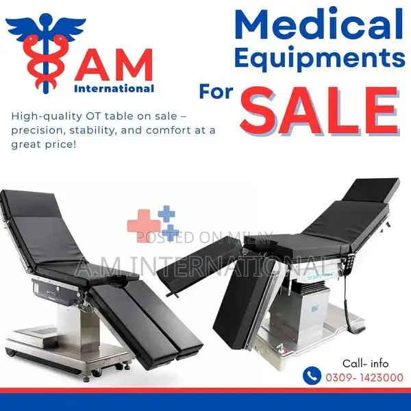 Electric Motorized Surgical Operating Table with Remote Control