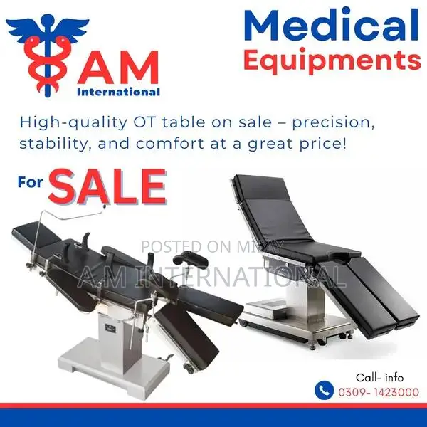 Electric Motorized Surgical Operating Table with Remote Control