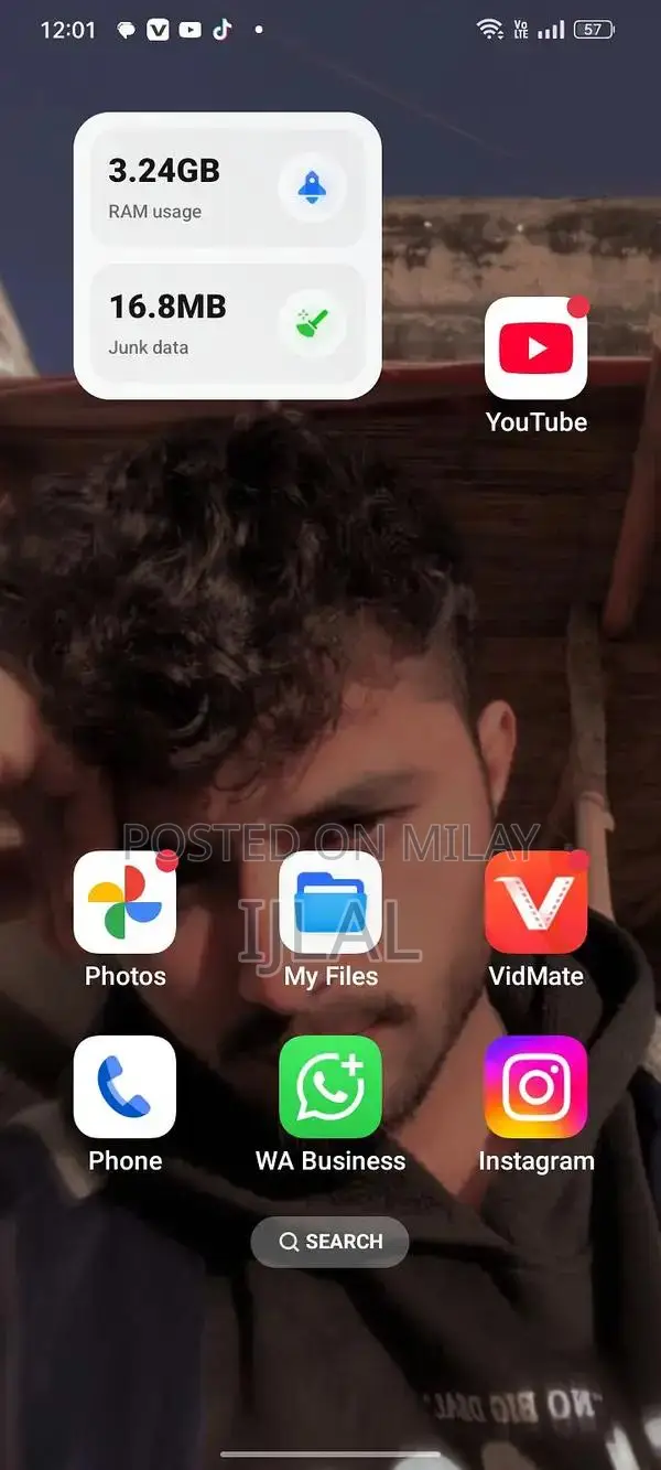 Oppo A16 Smartphone - 4GB RAM, 64GB Storage, Clear Condition