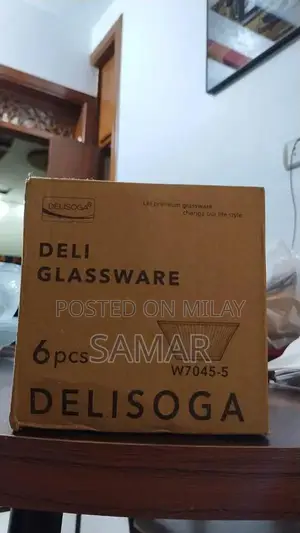 Photo - 6-Piece Glass Bowl Set - Modern Kitchen Dining Accessory