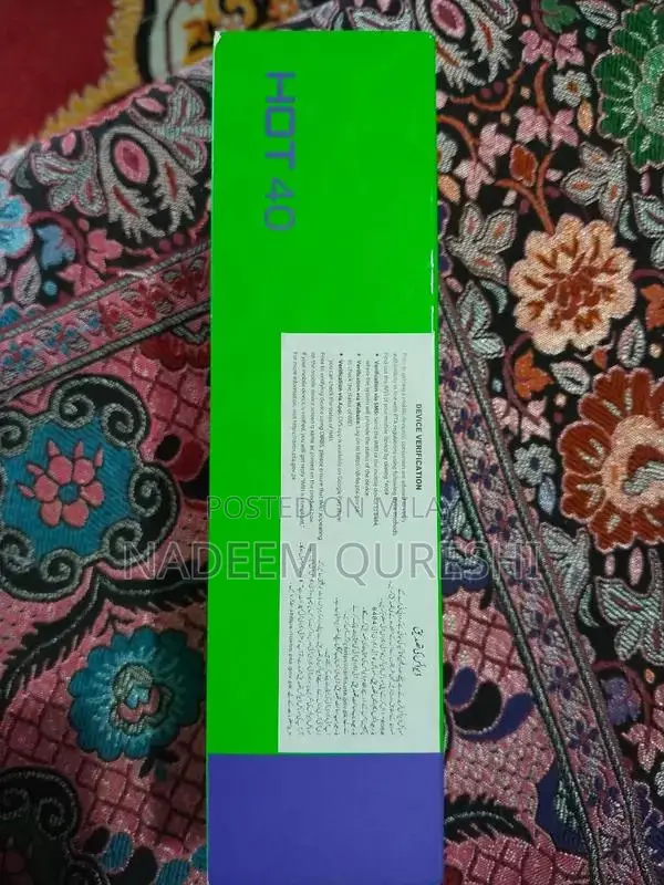 Infinix Hot 40 Smartphone - 8GB RAM, 256GB Storage