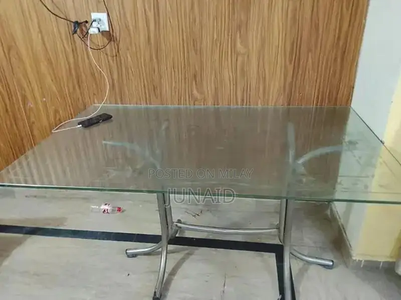 Modern Glass Dining Table - Elegant Home Furniture