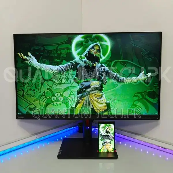 Lenovo 27" ThinkVision IPS Monitor - 2K QHD 60Hz Type-C Hub