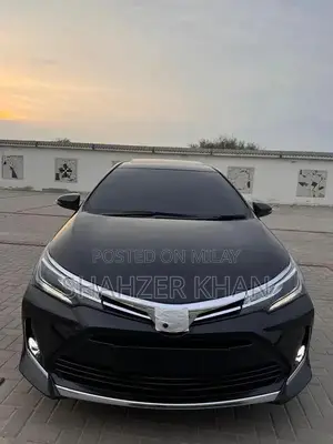 Toyota Grande 1.8 Sedan with Black Exterior and Interior