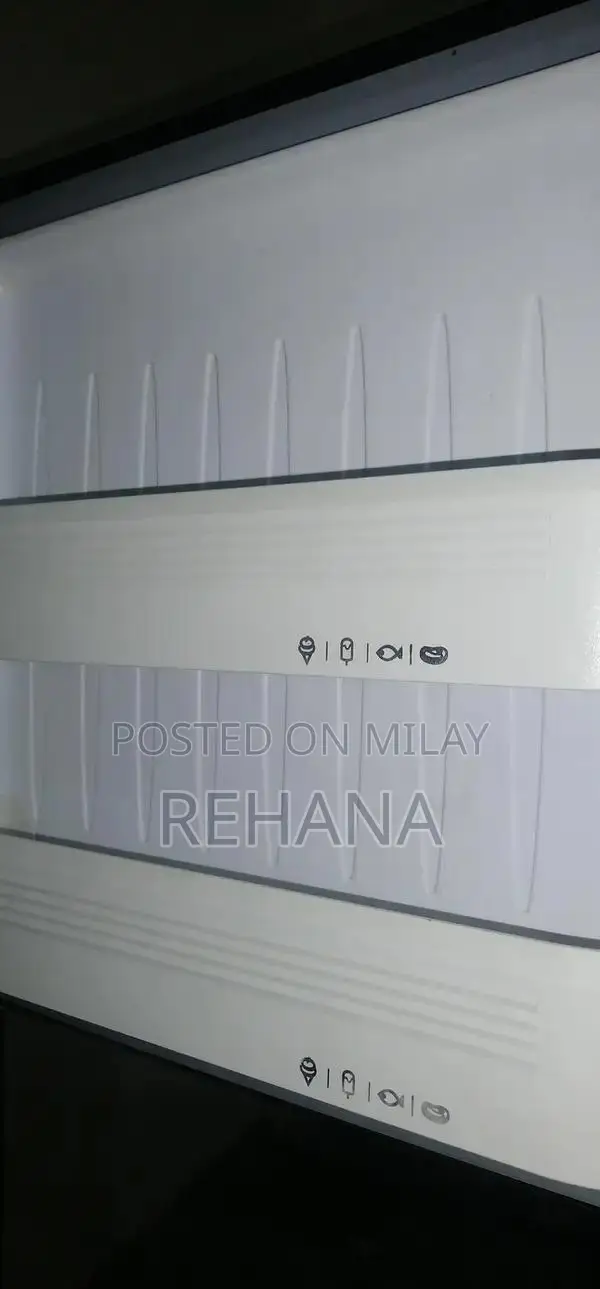 Glass Door Full Size Refrigerator in Good Working Condition