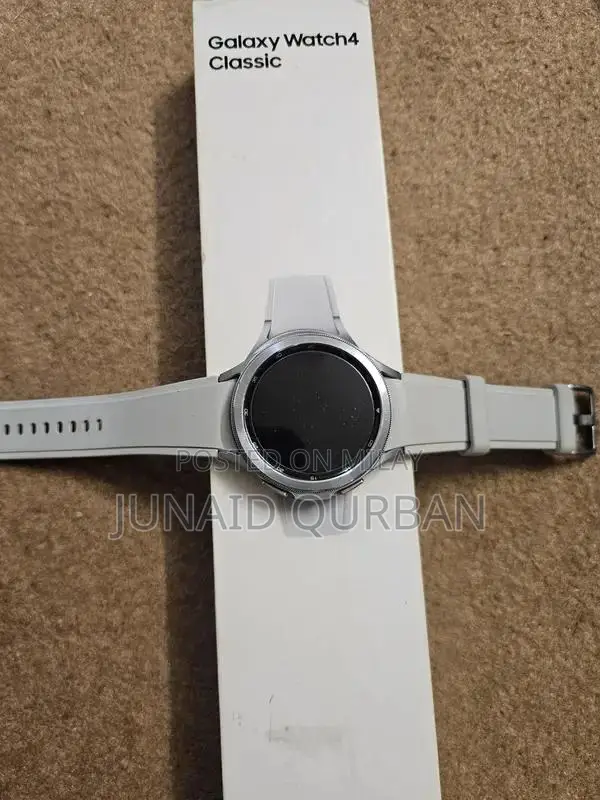 Samsung Galaxy Watch 4 Classic Smartwatch - 42mm White GPS Fitness Tra
