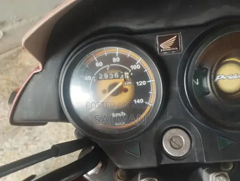 Honda Pridor 100cc Motorcycle - Reliable City Commuter