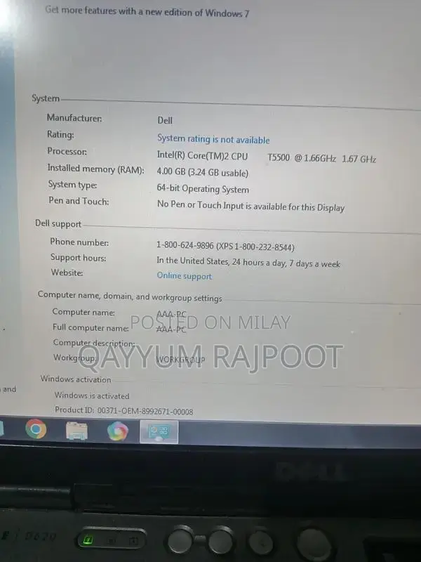 Dell Latitude D620 Business Laptop