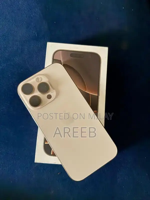 Apple iPhone Pro 128GB Desert Titanium Unlocked Smartphone