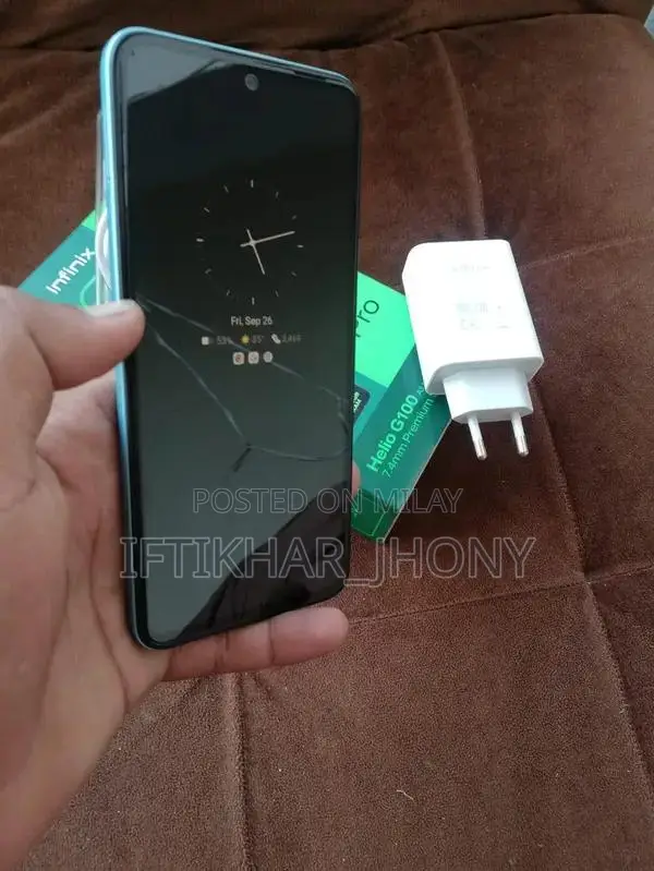 Infinix Hot 50 Pro Smartphone - Nearly New Condition