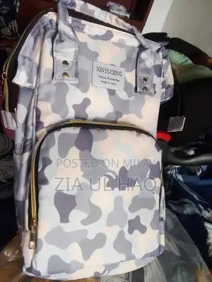 Multipurpose Waterproof Baby Diaper Backpack with Separate Storage Poc