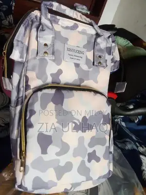 Multipurpose Waterproof Baby Diaper Backpack with Separate Storage Poc